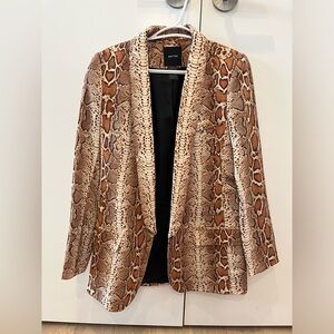 Smythe Snakeprint blazer